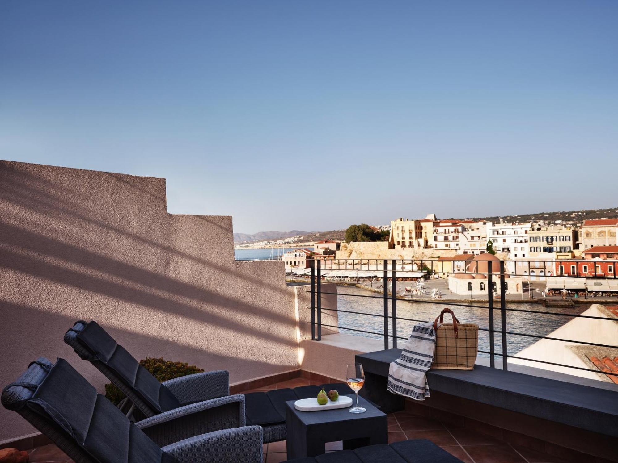 Casa Delfino Hotel & Spa Hriszí Aktí Haniá Kültér fotó