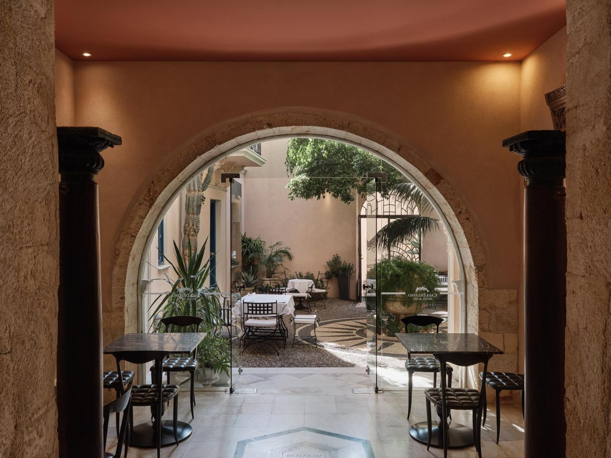 Casa Delfino Hotel & Spa Hriszí Aktí Haniá Kültér fotó