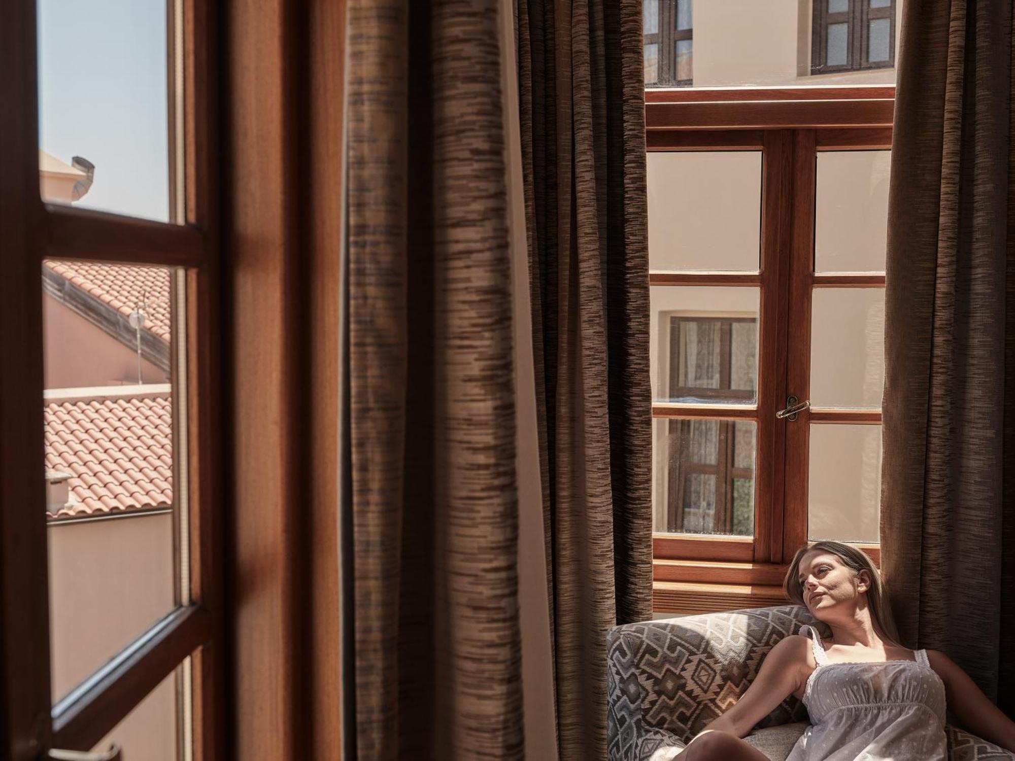 Casa Delfino Hotel & Spa Hriszí Aktí Haniá Kültér fotó