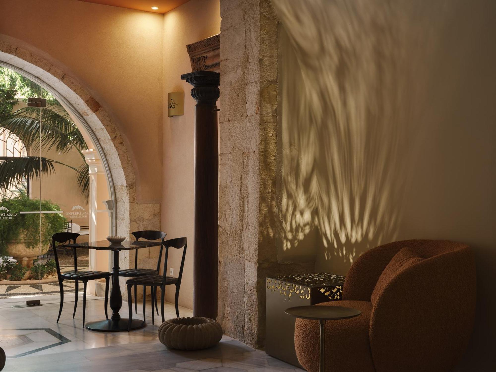 Casa Delfino Hotel & Spa Hriszí Aktí Haniá Kültér fotó