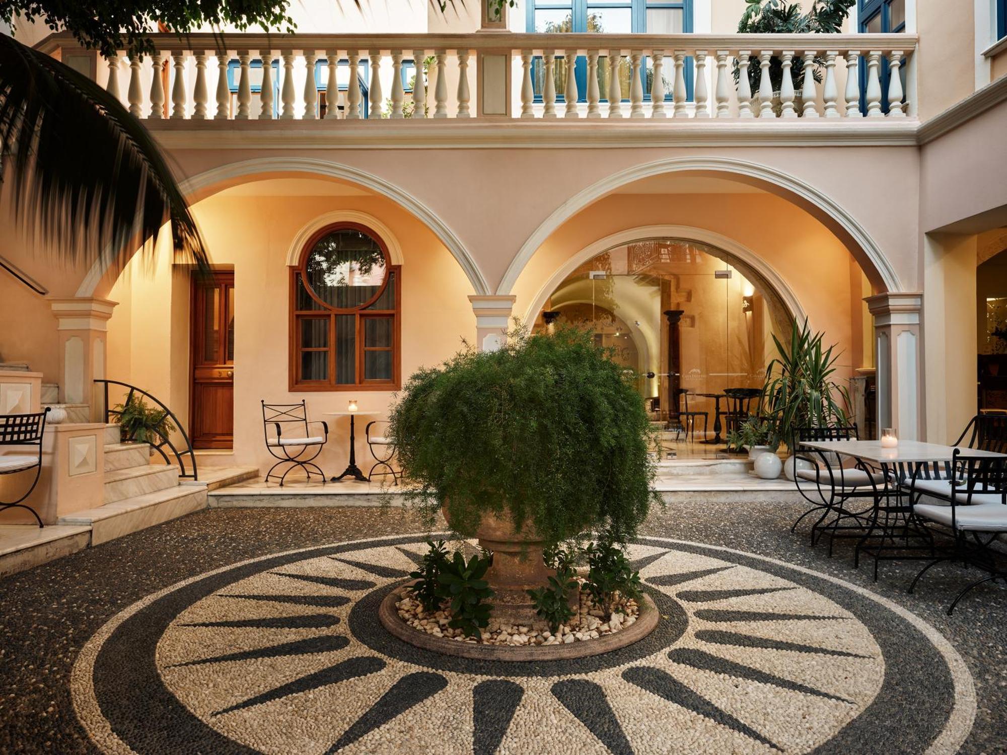 Casa Delfino Hotel & Spa Hriszí Aktí Haniá Kültér fotó