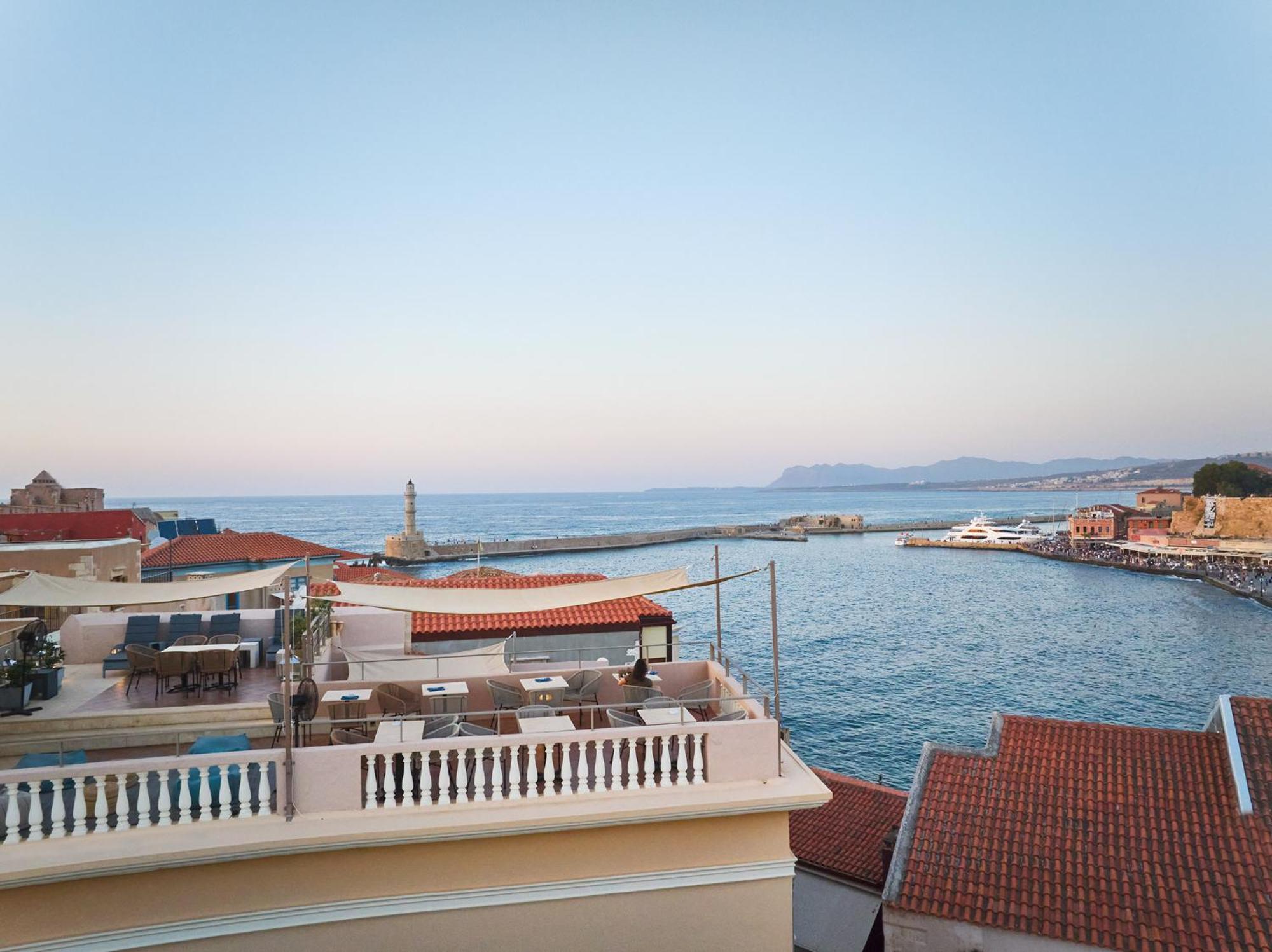 Casa Delfino Hotel & Spa Hriszí Aktí Haniá Kültér fotó